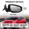 Side Mirror Compatible with Toyota RAV4 2016 2017 2018 Manual