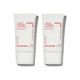 Innisfree 2개 이니스프리 톤업 워터링 선스크린 60mL 2 pieces of Innisfree Tone-up Watering Sunscreen 60mL
