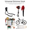 Falezern Garden Power Tool Hanger, 2 Pcs Metal String Trimmer