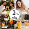 Hurmovae Cast Iron Juicer, 17"Tall & Sturdy Flat Base |