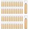 Voittozege 50 Pcs Wood Wine Bottle Opener Stainless Steel Bottle