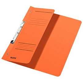 Esselte Leitz Slotted, 1/2 Cut Front Cover A4 kfm. Heftung, Document Box, Orange