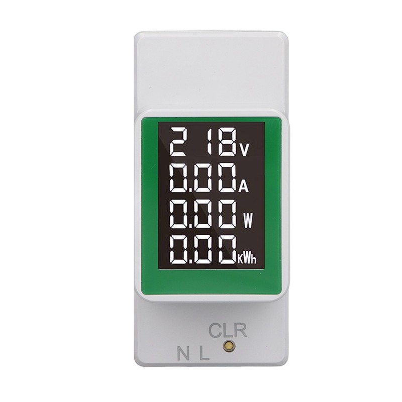 Digital Energy Meter Single Phase Tester Electricity Usage Monitor AC
