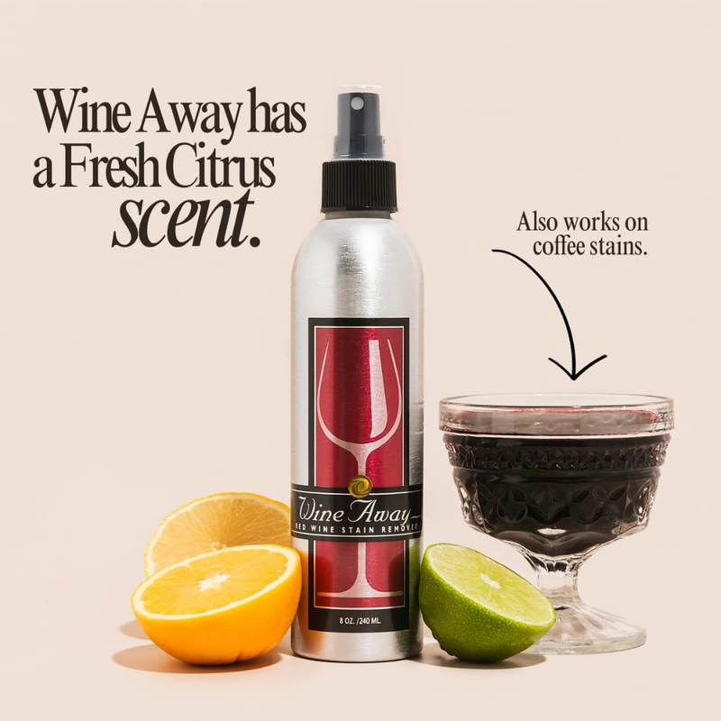 Wine Away Red Wine Stain Remover, Aluminum Signature Collection, 8oz