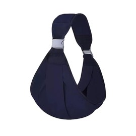 FATASH Baby Carrier | Breathable Soft Cotton Fabric Newborn Sling Toddler Hip Wrap Seat | Comfortable for Easy Travel, Portable and Lightweight Shoulder Strap Support for 0-36 Months - Blue