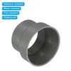 PATIKIL 110-90mm Duct Reducer Connector Heating Cooling Ventilation Tube Fire