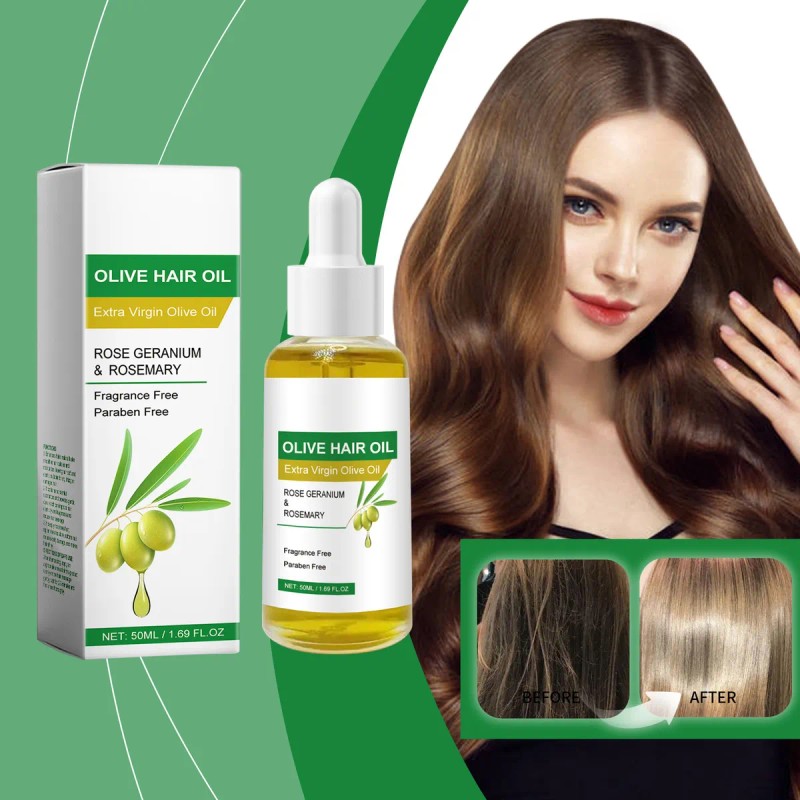 Aceite Capilar De Oliva Virgen Extra, Rosa, Geranio Y Romero