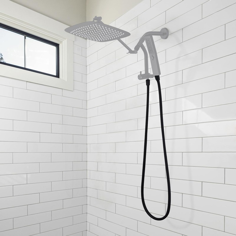 G-Promise 86 Inch Stainless Steel Long Hose, Flexible and Tangle-Free,