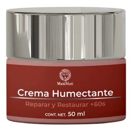 Crema Facial +60años Repara Colágeno Y Elastina Matimati50ml Normal