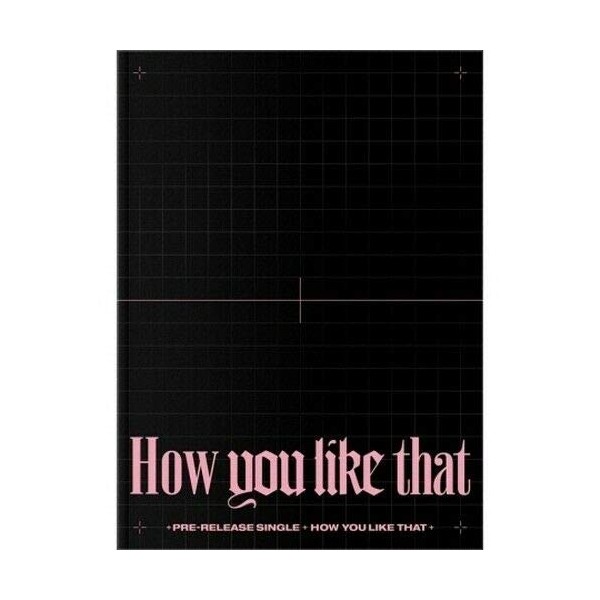 Blackpink 'How You Like That' Special Edition CD+1p Double Sided