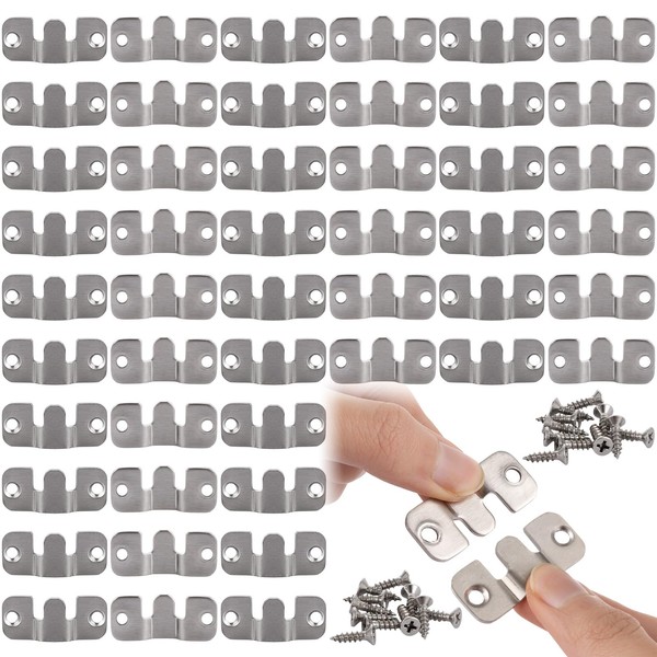 JMIATRY 48PCS Sectional Couch Connector, Sectional Sofa Connector Couch Bracket