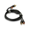 QED Connect 2 Male x Phono to 2 Male x Phono RCA Audio Cable (0.75)