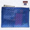 Versatile Decor Zip Up Make Up Mesh Plastic Pouch Bag