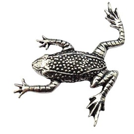 Lapel Pin Frog | for Hat or Lapel | Pin Button | Pin Button, Tin