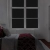 Finnez Blackout Window Privacy Film No Glue Necesary Static Cling,Anti-UV,Black