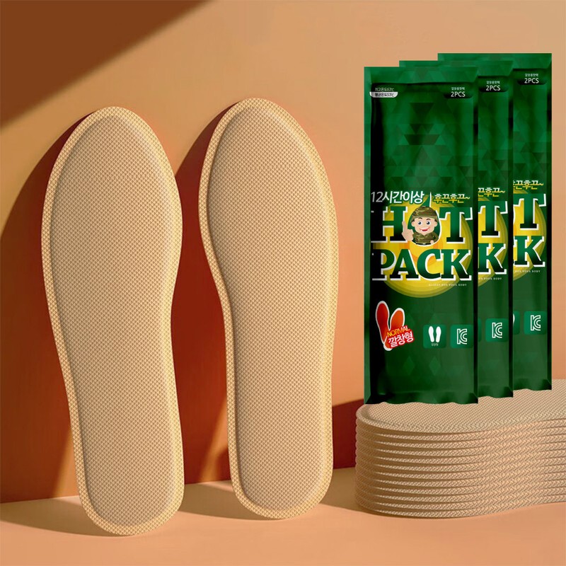 Easy Camping hot packs, 100 sheets, patch-type socks, mini rocking