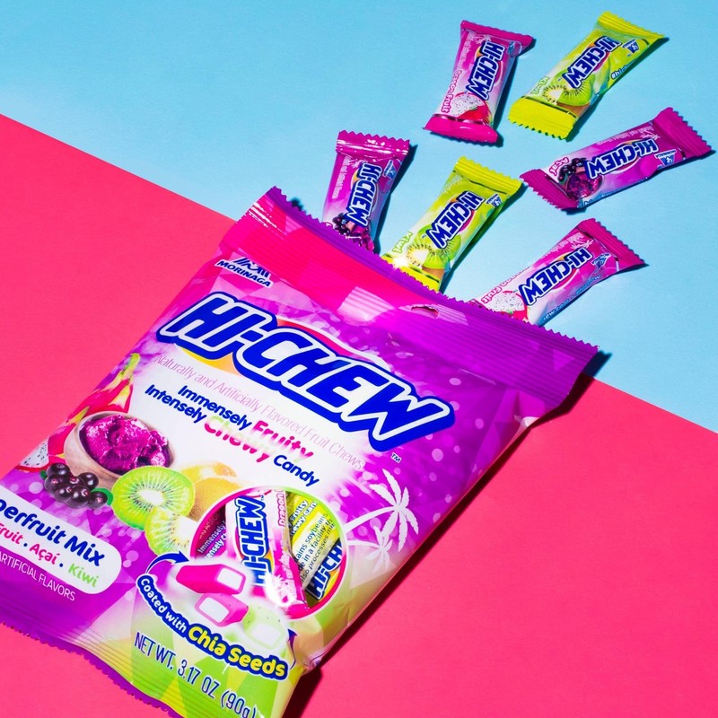 HI-CHEW Superfruit Mix, 3.17 Ounce, 6 Pieces, Gluten-Free, Made with