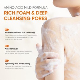 Gel de Ducha para Piel con Tendencia a Imperfecciones 250 ml, Cleansing Body Wash Refrescante, Limpieza Corporal Diaria, Textura Ligera, Uso Diario, 1 Pieza