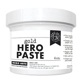 Hero Arts NK460 Hero Paste Gold 4 Oz Decorative Paste