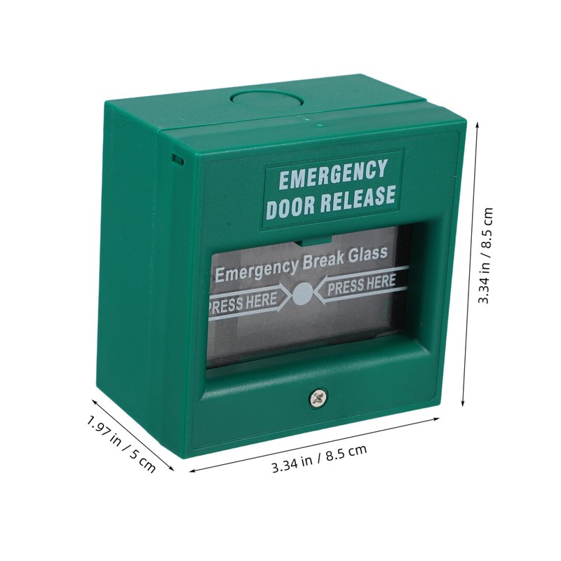 Operitacx Alarm Switch Fire Exit Break Glass Fire Safety Switch