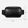 Leather Waist Pack for Outdoor Travel and Daily Carry –