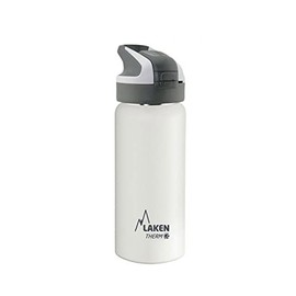 Laken Unisex - Adult Thermos TS5B Thermos Flask, White, 18/8-0.50 L