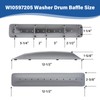 (3 Pack) W10597205 Washing Machine Drum Baffle Compatible With Whirlpool