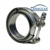 Carmocar Universal 2.25'' V-Band Clamp & Flange Kit for Turbo