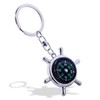 Weahre Keychain, New Fashion Style Rudder Compass Key Chain Ring