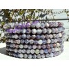 KayleeNYC Wholesale 6 Pcs Natural Iolite 4mm 7.5” Healing Stretch