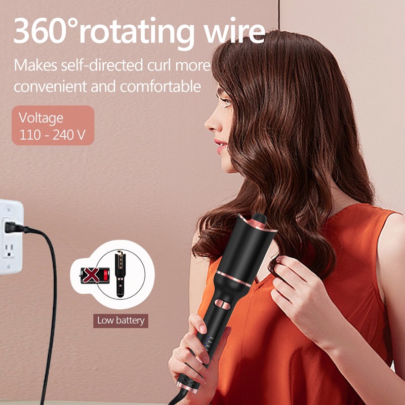 Curling Iron Automatic Curling Iron 4 Adjustable Temperature Hair Curler