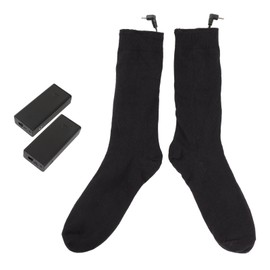 Heated Socks Battery Powered Soft Warm Breathable Elastic Electric Heating Socks for Men Women