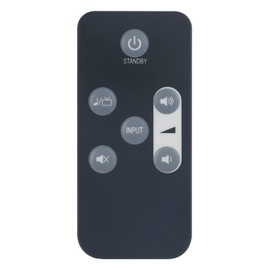 Replacement Remote Control Work with Boston Soundbar Accoustics Tvee 10,Tvee10,Tvee 26, Tvee26