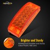 Partsam 10x 6 Rectangle Amber Led Side Marker and Clearance