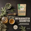 OmVeda Organic Sage Tea - Sage Leaves Cut and Natural