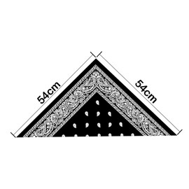 WedDecor Bandana Cotton Unisex Head Scarf Wide Headband Lightweight, Breathable Fashion Accessory for Riding, Hiking, Fishing, Cycling, Outdoor Activities, Olive, 54cm