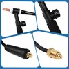 Welding Knight Tig Torch TIG17V Air-Cooled Argon 150A With 13FT