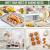 9 Inch Baking Sheet Pan with Cooling Rack Set, Joyfair