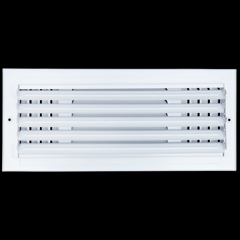 Fits 16x6 Duct Opening 3 Way Fixed Curved Blade Air