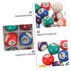 Generic 1 Set Mini Billiard Ball Set of Resin Pool