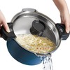 ACTIV CUISINE 8.5qt Pasta Pot with Strainer Lid, Cast Aluminum