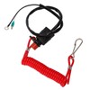 Boat Engine Emergency Stop Switch Safety Tether Lanyard ABS for