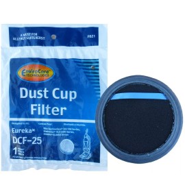 EnviroCare 1 Eureka Upright Vacuum Cleaner Washable Allergy DCF-25 Dust Cup Filter #6760...