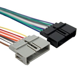 Compatible with Jeep Wrangler 1997-2002 Factory Stereo to Aftermarket Radio Harness Adapter