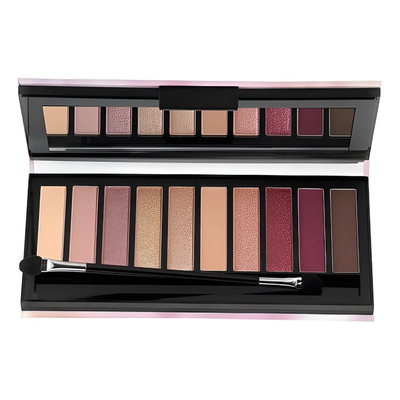 Paleta De Sombras Para Parpados 10 Tonos Rose
