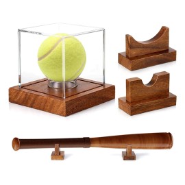 Estuche Expositor De Béisbol Caja De Presentación De Béisbol