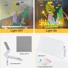 Led Note Board with Colors, Light Up Acrylic Message Board,