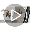Central Brass 0239-P Single Handle Basin Faucet in Chrome