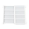 Tension Rod Shelf 14.2 Inch Width Nail Free Expandable Storage