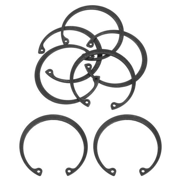 sourcing map 5Pcs 2-5/16" Internal Retaining Ring Circlip, 65 Mn